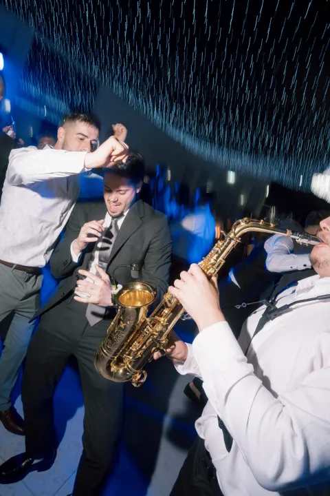 Gustime live saxophone and DJ performance at an event in Australia — photo 7