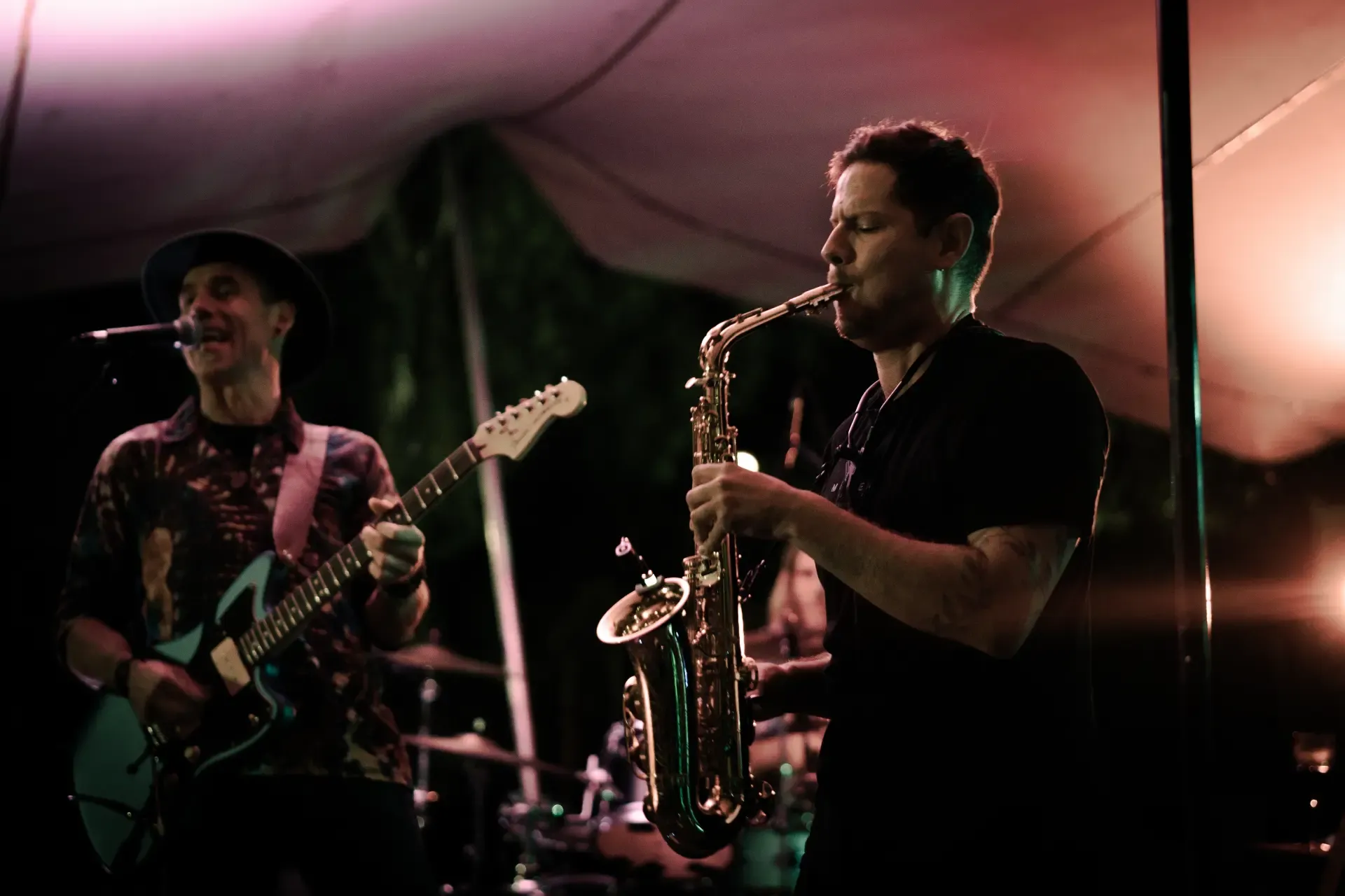Intimate live saxophone performance for a romantic occasion in Adelaide